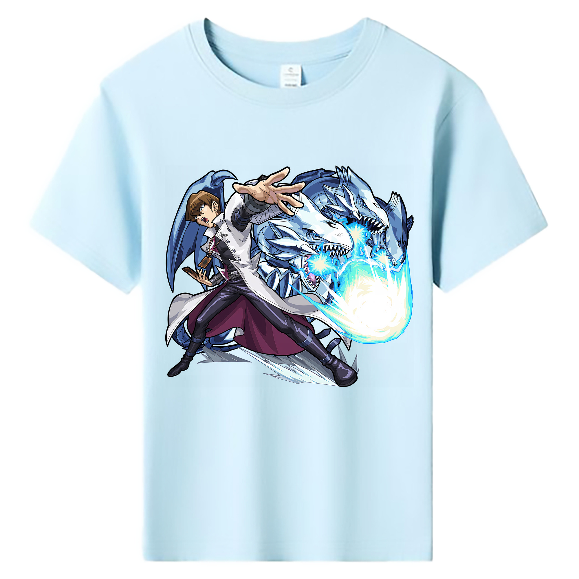 （画像用） 遊☆戯☆王 Yu-Gi-Oh! 綿100％キッズTシャツ（フロントプリント）